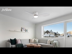 48 بوصة مادة بلاستيكية مروحة السقف الحديثة مع ضوء APP التحكم الذكي لغرفة النوم