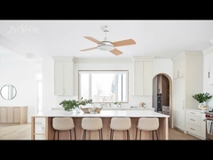 36 بوصة مروحة السقف الصغيرة مع شفرة MDF محرك AC لغرفة الأطفال