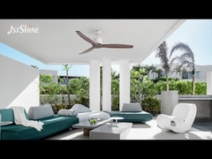 مروحة السقف المترددة مع التحكم عن بعد شفرات الخشب الصلب عالية السرعة