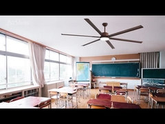 مروحة السقف المعدنية مع شفرة الألومنيوم محرك DC حجم الهواء العالي