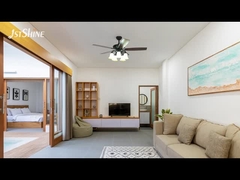 مروحة السقف التقليدية الزخرفية مع مصباح محرك DC 6 سرعات