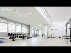 مروحة سقف صناعية كبيرة الحجم 2 في 1 مع إضاءة للاستخدام التجاري