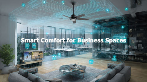أخبار الشركة الأخيرة عن كيف تُحدث مراوح السقف الذكية ثورة في المنازل والمساحات التجارية