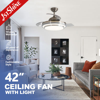 شراء 3000K/4500K/6000K درجة حرارة اللون المرحاض مروحة السقف LED مع التحكم عن بعد تصنيع عبر الإنترنت