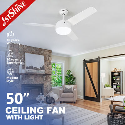 شراء مروحة سقف LED مقاس 50 بوصة، 3 شفرات MDF، 35 واط، 6 سرعات، مع جهاز تحكم عن بعد وضوء تصنيع عبر الإنترنت