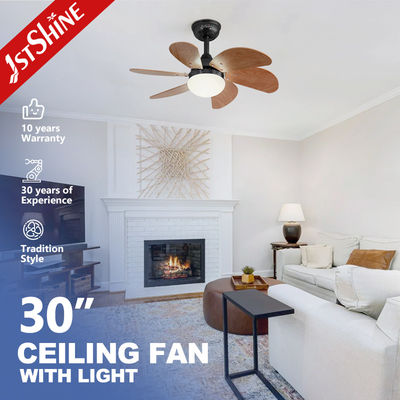شراء 1stshine/OEM شعار 6 شفرات LED طقم إضاءة مروحة سقف BLDC سكنية مع 2- تصنيع عبر الإنترنت