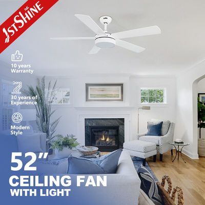 شراء 1stshine مروحة السقف الزخرفية مع وظيفة المنزل الذكي ونور LED 5 شفرات MDF تصنيع عبر الإنترنت