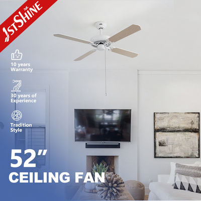 شراء الديكور الداخلي 35W 52 بوصة مروحة السقف مع سحب سلسلة 4 Mdf شفرات محرك AC تصنيع عبر الإنترنت