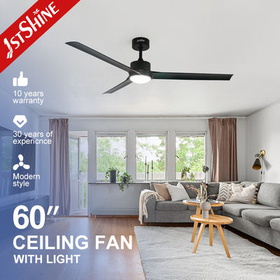 شراء 220V 240V 50HZ مروحة سقف بلاستيكية مع أضواء 37.6W DC Motor 5 سرعات تصنيع عبر الإنترنت