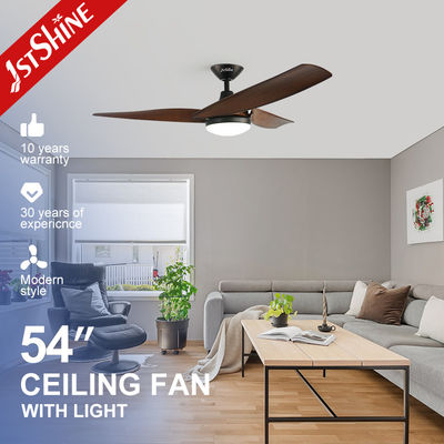 شراء مروحة سقف LED عالية التدفق للهواء مقاس 52 بوصة مع جهاز تحكم عن بعد وتصميم هيكل معدني تصنيع عبر الإنترنت