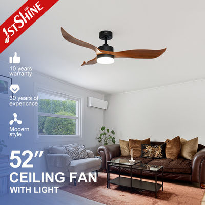 شراء إضاءة LED للديكور المنزلي مروحة سقف LED من 1stshine مع 10 شفرات بلاستيكية ABS تصنيع عبر الإنترنت