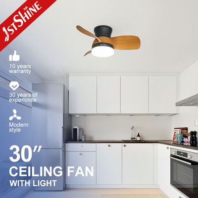 شراء مروحة سقف LED صغيرة الحجم بتصميم أنيق وهادئ مع محرك DC وضوء تصنيع عبر الإنترنت
