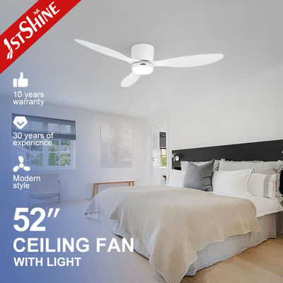 شراء مروحة السقف القابلة للتعديل عن بعد مع ضوء LED ثلاثي الألوان وتصميم Mount Flush تصنيع عبر الإنترنت