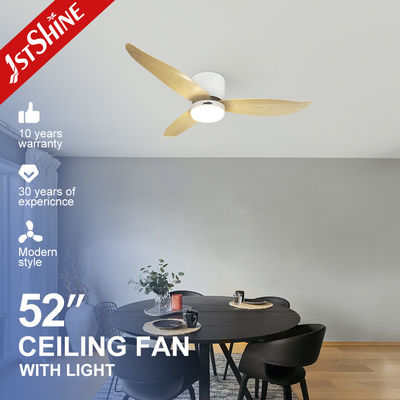 شراء 3 شفرات ABS مروحة السقف LED مع مستوى منخفض والتحكم عن بعد 1stshine 6 سرعات تصنيع عبر الإنترنت