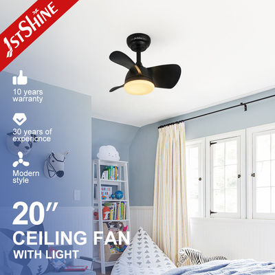 شراء مصباح LED صغير مروحة السقف الزخرفية محرك DC هادئ للغرفة الصغيرة تصنيع عبر الإنترنت