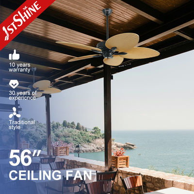 شراء مروحة سقف 1stshine مقاس 56 بوصة مع جهاز تحكم عن بعد وشفرات بلاستيكية بتصميم بسيط وتدفق هواء كبير تصنيع عبر الإنترنت