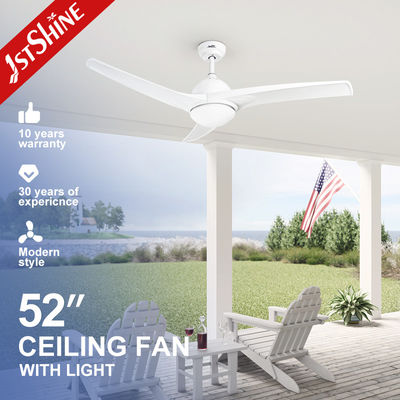شراء 3 مروحة سقف ABS مع ضوء LED والتحكم عن بعد 110-240V / 50Hz-60Hz مدخل تصنيع عبر الإنترنت