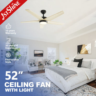 شراء 110-240 فولت / 50 هرتز - 60 هرتز الجهد الدخالي 1stshine مروحة السقف LED مع 5 شفرات وريح ناعمة تصنيع عبر الإنترنت