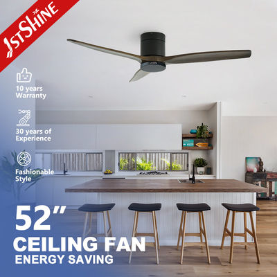 شراء مروحة سقف LED بتصميم معاصر من 1stshine مع شفرات خشبية صلبة تثبت على السطح 2 في 1 تصنيع عبر الإنترنت