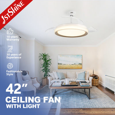 سعر جيد منزل الفندق المكتب مصباح الهواء LED المروحة السقفية شفرات الكمبيوتر المنسدلة و 3000K / 4000K / 6000K ضوء LED الانترنت