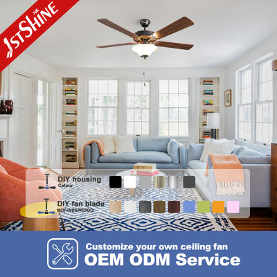 سعر جيد مروحة السقف الرائدة العصرية 5 شفرات جديدة من الـ MDF مع أضواء سلسلة سحب تقليدية الانترنت