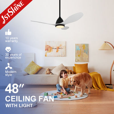 دعم مروحة سقف بلاستيكية من 1stshine مع جهاز تحكم عن بعد وتصميم عصري