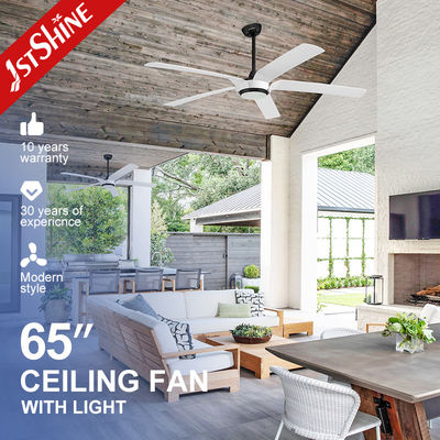سعر جيد مفتاح التحكم عن بعد 65 بوصة مروحة السقف LED مع 5 شفرات ABS ودعم ضئيل الانترنت
