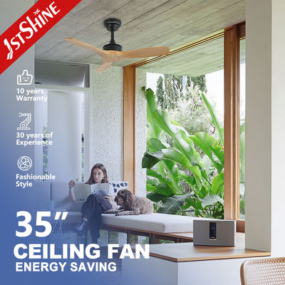 1stshine خشب طبيعي شفرات الهوائية السقفية التحكم عن بعد والرياح الكبيرة للمساحات الكبيرة