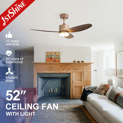 سعر جيد 52-Inch Decorative Ceiling Fan with Light Rose Gold Finish for Luxurious Spaces and Silent Powerful Airflow الانترنت