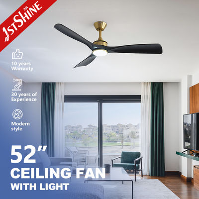 سعر جيد 52 Inch Ceiling Fan with LED Light and Customizable Design Modern and Stylish for Any Room or Office with Remote Control الانترنت